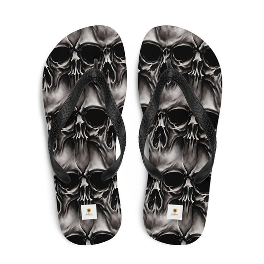 Skulls Flip-Flops