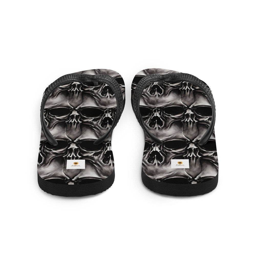 Skulls Flip-Flops