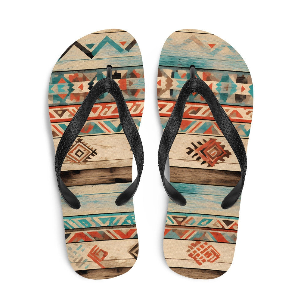 Aztec Flip-Flops